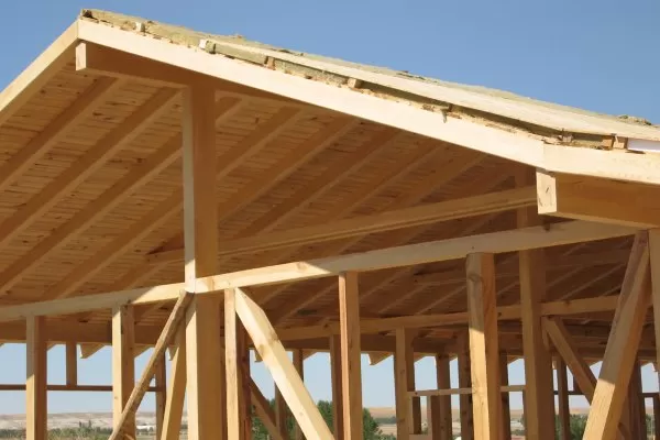 ahşap çatı modeli